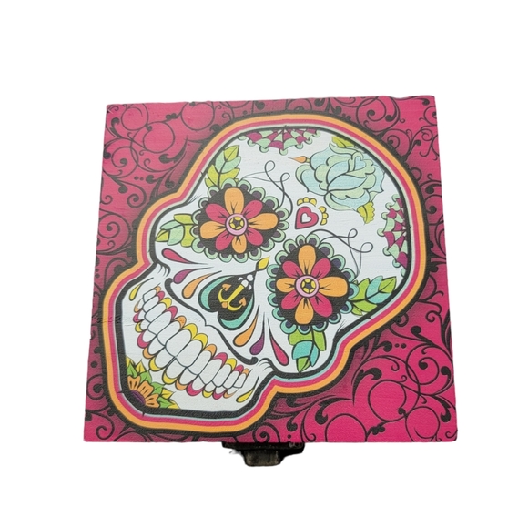 Smokezilla Accents New Sugar Skull Day Of The Dead Wooden Cigarette